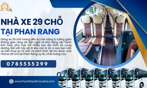 Nhà xe 29 chỗ tại Phan Rang