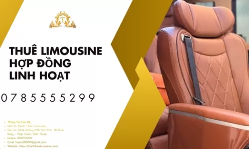Thuê limousine hợp đồng linh hoạt