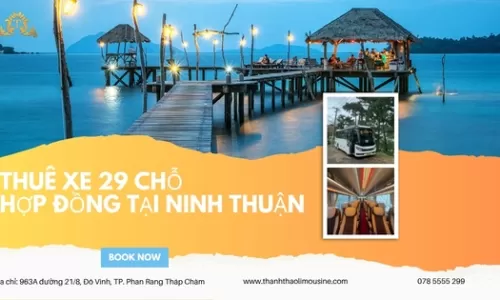 Thuê xe 29 chỗ hợp đồng tại Ninh Thuận
