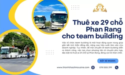Thuê xe 29 chỗ Phan Rang cho team building