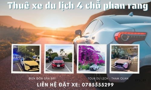 Thuê xe Du Lịch 4 chỗ Phan Rang