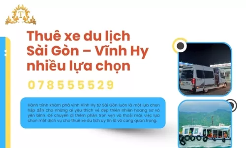 Thuê xe Limousine 11 chỗ Sài Gòn – Vĩnh Hy