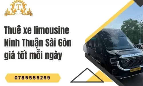 Thuê xe limousine Ninh Thuận Sài Gòn giá tốt mỗi ngày