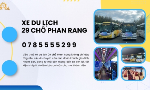Xe du lịch 29 chỗ Phan Rang