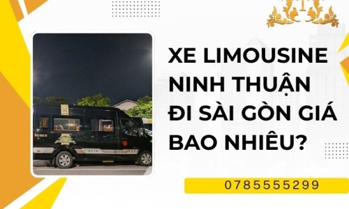 Xe limousine Ninh Thuận đi Sài Gòn giá bao nhiêu?